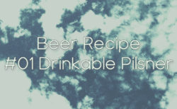#01 Drinkable pilsner